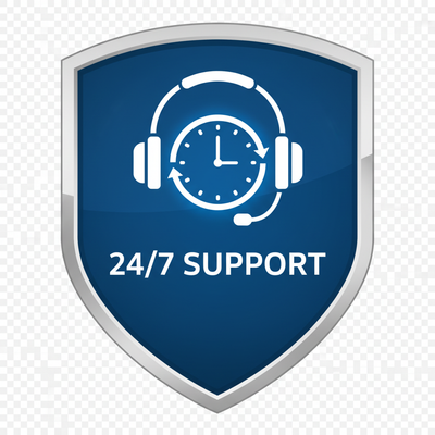 24/7 support