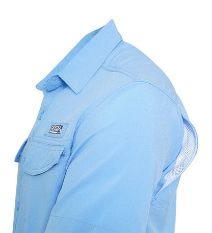 Men's Coastline Short Sleeve UV Vented Fishing Shirt - UPF 50+ Protection