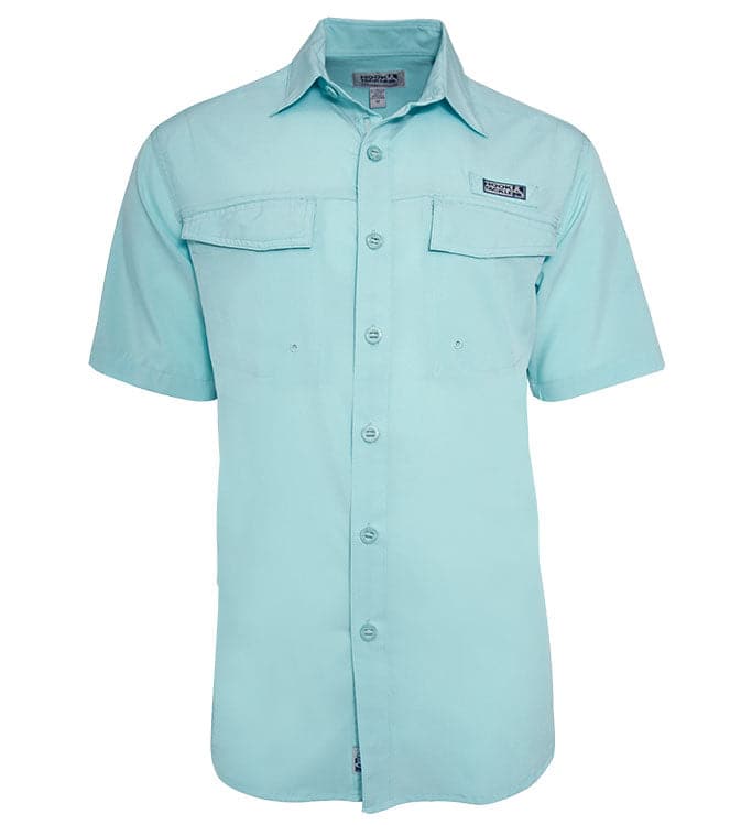 Men's Coastline Short Sleeve UV Vented Fishing Shirt - UPF 50+ Protection