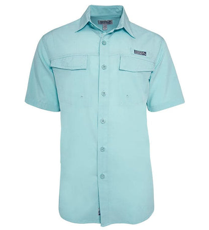 Men's Coastline Short Sleeve UV Vented Fishing Shirt - UPF 50+ Protection