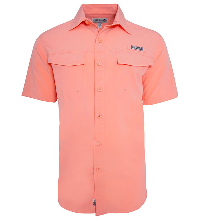 Men's Coastline Short Sleeve UV Vented Fishing Shirt - UPF 50+ Protection