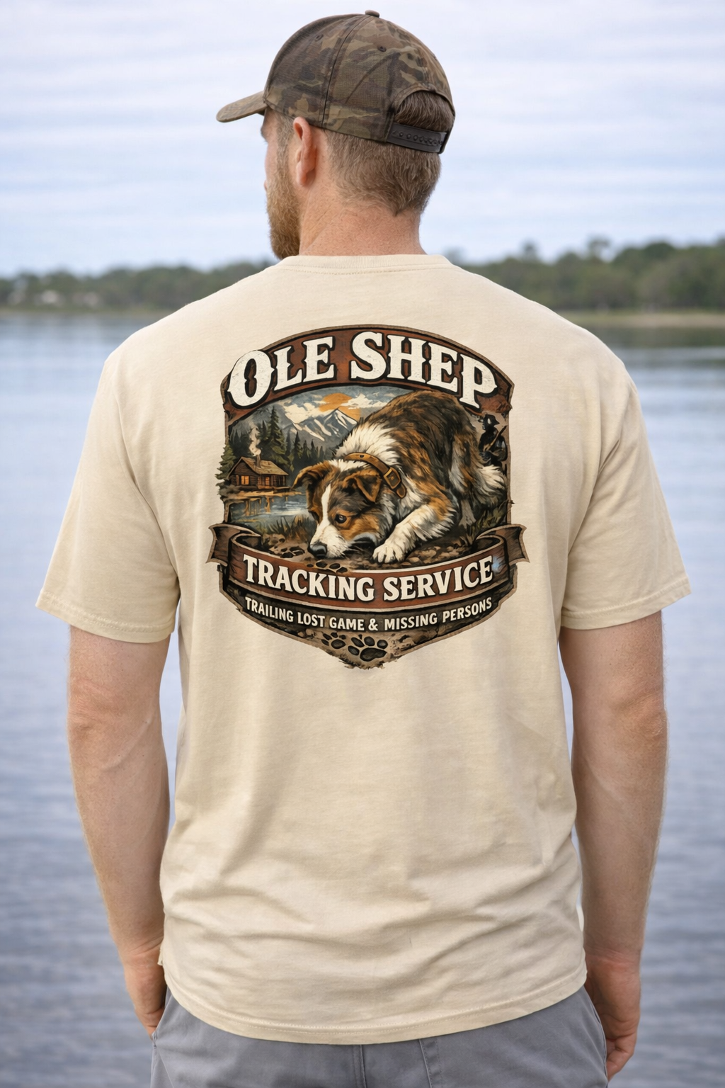 Ole Shep Tracking service T shirt