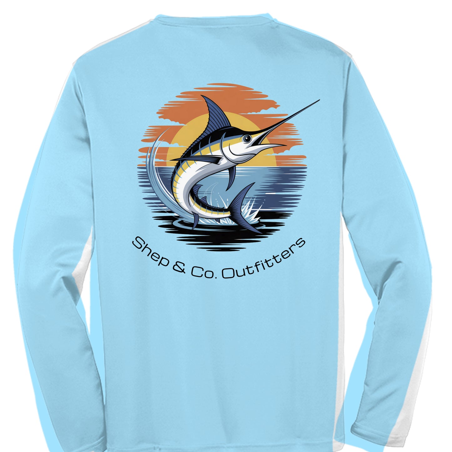 Light Blue - BACK