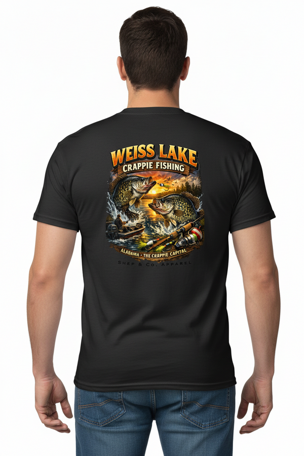 Weiss Lake Adult T-Shirt - Gildan 100% Cotton Classic Tee