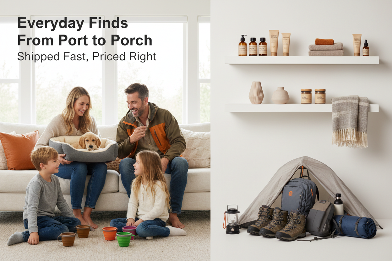 Everyday Finds. Shipped Fast and Priced Right